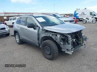 2019 Toyota RAV4 LE with VIN JTMF1RFV3KD029339, listed as a IAAI auction lot 42478021 with 48,451 mi miles and . Bid and sale history available at DreamBid. Image 1.