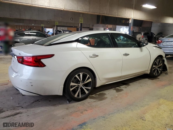 2017 Nissan Maxima SV with VIN 1N4AA6AP4HC428332, listed as a Copart auction lot 45322805 with 0 mi miles and Salvage Title. Bid and sale history available at carsss.com. Image 3.