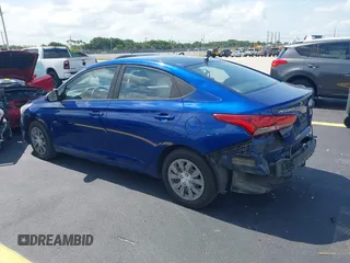 2019 Hyundai Accent SE with VIN 3KPC24A3XKE058361, listed as a IAAI auction lot 42345609 with 95,580 mi miles and . Bid and sale history available at DreamBid. Image 3.