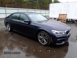 2016 BMW 7 Series 750i xDrive with VIN WBA7F2C58GG416876, listed as a Copart auction lot 37267523 with 77,741 mi miles. Bid and sale history available at carsss.com. Image 4.