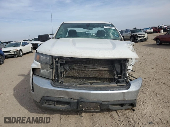 2019 Chevrolet Silverado 1500 Work Truck with VIN 3GCNWAEF5KG194594, listed as a Copart auction lot 44603345 with 80,401 mi miles and Salvage Title. Bid and sale history available at DreamBid. Image 5.