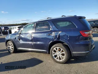 2017 Dodge Durango Citadel with VIN 1C4SDJET6HC814038, listed as a Copart auction lot 87161664 with 80,874 mi miles and Salvage Title. Bid and sale history available at DreamBid. Image 2.