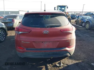 2017 Hyundai Tucson SE with VIN KM8J3CA46HU424815, listed as a IAAI auction lot 41771457 with 104,698 mi miles. Bid and sale history available at carsss.com. Image 16.