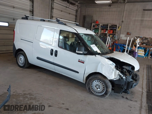 2020 Ram ProMaster City Cargo Tradesman with VIN ZFBHRFAB9L6R58490, listed as a IAAI auction lot 41786284 with 55,047 mi miles and . Bid and sale history available at DreamBid. Image 1.