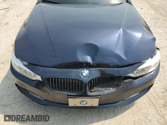 2015 BMW 4 Series 428i xDrive with VIN WBA3T1C55FP820640, listed as a Copart auction lot 60394605 with 111,288 mi miles and Salvage title. Bid and sale history available at DreamBid. Image 11.
