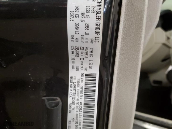 2010 Jeep Grand Cherokee Limited with VIN 1J4RR5GT8AC115188, listed as a Copart auction lot 45593225 with 163,129 mi miles and Salvage Title. Bid and sale history available at carsss.com. Image 13.
