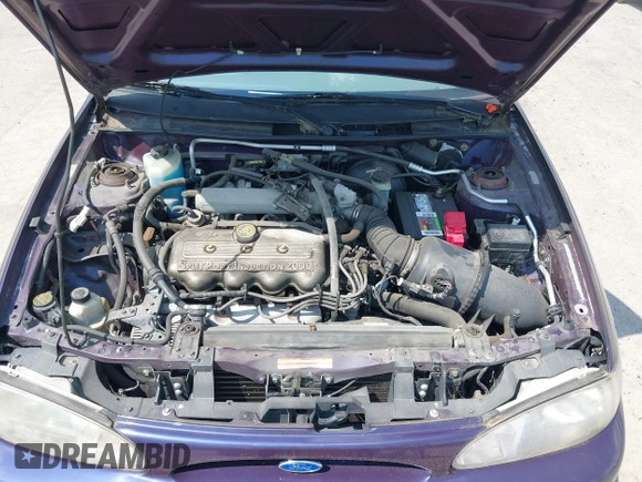 1997 Ford Escort LX with VIN 3FALP15P3VR155580, listed as a IAAI auction lot 42602727 with 38,552 mi miles and . Bid and sale history available at DreamBid. Image 10.
