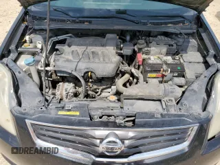 2012 Nissan Sentra 2.0 with VIN 3N1AB6AP0CL605675, listed as a Copart auction lot 60376875 with 180,938 mi miles and Salvage title. Bid and sale history available at DreamBid. Image 11.