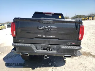 2021 GMC Sierra 1500 AT4 with VIN 3GTP9EED0MG365003, listed as a Copart auction lot 43715645 with 70,051 mi miles and Salvage Title. Bid and sale history available at carsss.com. Image 6.