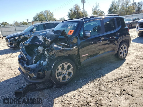 2019 Jeep Renegade Limited with VIN ZACNJAD11KPK09916, listed as a Copart auction lot 89002485 with Not Provided miles and Non Repairable. Bid and sale history available at DreamBid. Image 1.
