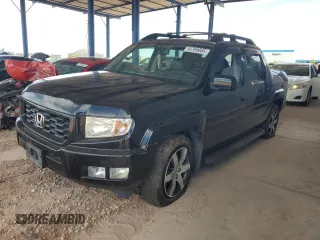 2014 Honda Ridgeline SE with VIN 5FPYK1F60EB007786, listed as a Copart auction lot 53759055 with 224,341 mi miles and Salvage Title. Bid and sale history available at carsss.com. Image 1.