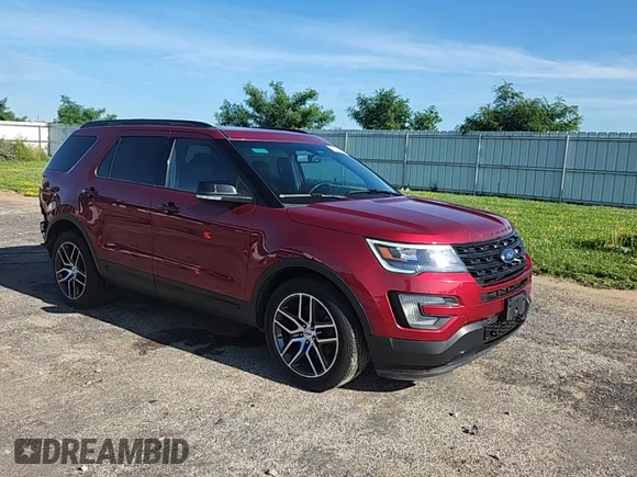 2017 Ford Explorer Sport z VIN 1FM5K8GT7HGA56370, wystawiony jako Copart lot #62397175 z przebiegiem 113 079 mil mil oraz Czysty tytuł • Clean title. Historia ofert i sprzedaży dostępna na DreamBid. Obrazek 15.