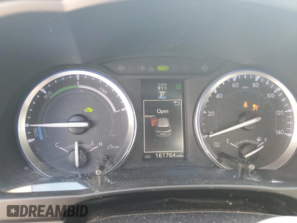 2016 Toyota Highlander Hybrid Limited with VIN 5TDDCRFH2GS020638, listed as a Copart auction lot 70344394 with 161,764 mi miles and Salvage Title. Bid and sale history available at carsss.com. Image 9.