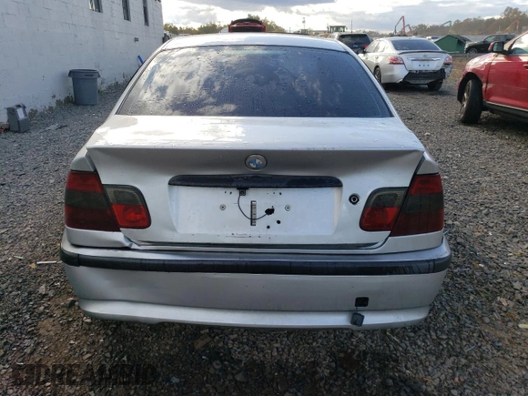 2003 BMW 3 Series 325xi with VIN WBAEU33413PM59296, listed as a Copart auction lot 76141714 with 191,272 mi miles and Non Repairable. Bid and sale history available at carsss.com. Image 6.