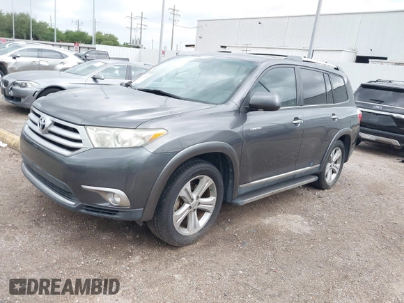 2012 Toyota Highlander Limited with VIN 5TDYK3EH8CS078315, listed as a IAAI auction lot 42168451 with 104,133 mi miles and . Bid and sale history available at DreamBid. Image 2.