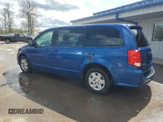 2011 Dodge Grand Caravan SXT with VIN 2D4RN4DG1BR683121, listed as a Copart auction lot 55404355 with 163,006 mi miles and Salvage Title. Bid and sale history available at DreamBid. Image 2.
