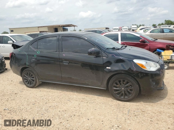 2020 Mitsubishi Mirage SE z VIN ML32F4FJ3LHF09283, wystawiony jako Copart lot #55152055 z przebiegiem 95 389 mil mil oraz Szkoda całkowita • Salvage title. Historia ofert i sprzedaży dostępna na DreamBid. Obrazek 4.