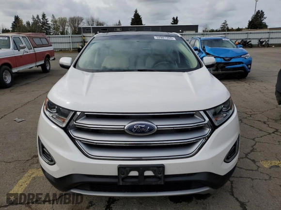 2018 Ford Edge SEL with VIN 2FMPK4J84JBB79918, listed as a Copart auction lot 52801355 with 50,933 mi miles and Salvage Title. Bid and sale history available at DreamBid. Image 5.