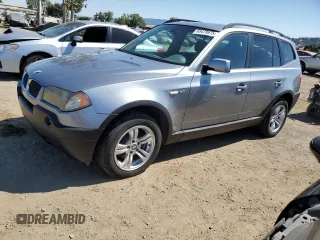 2004 BMW X3 3.0i with VIN WBXPA93464WC32755, listed as a Copart auction lot 65479975 with 111,644 mi miles and Salvage title. Bid and sale history available at DreamBid. Image 1.