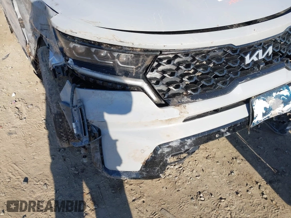2022 Kia Sorento SX with VIN 5XYRK4LF1NG106743, listed as a IAAI auction lot 41770050 with 51,374 mi miles and . Bid and sale history available at DreamBid. Image 6.