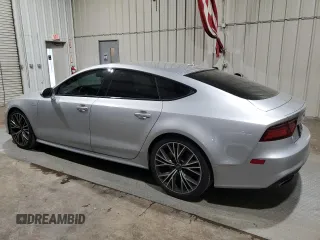 2018 Audi A7 Prestige with VIN WAU23AFC2JN051721, listed as a Copart auction lot 48557544 with 77,190 mi miles and Salvage Title. Bid and sale history available at carsss.com. Image 2.