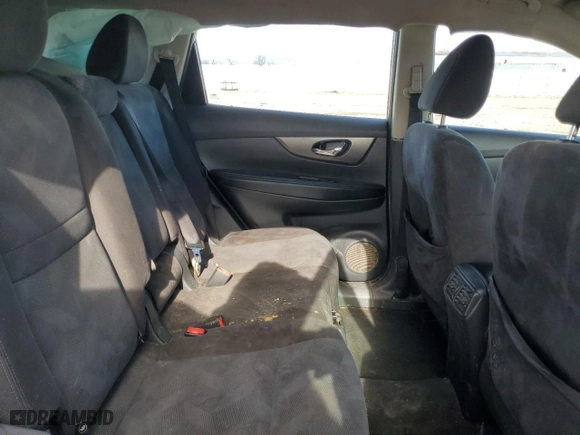 2016 Nissan Rogue SV with VIN KNMAT2MV4GP599449, listed as a Copart auction lot 43817365 with 163,844 mi miles and Salvage Title. Bid and sale history available at carsss.com. Image 10.