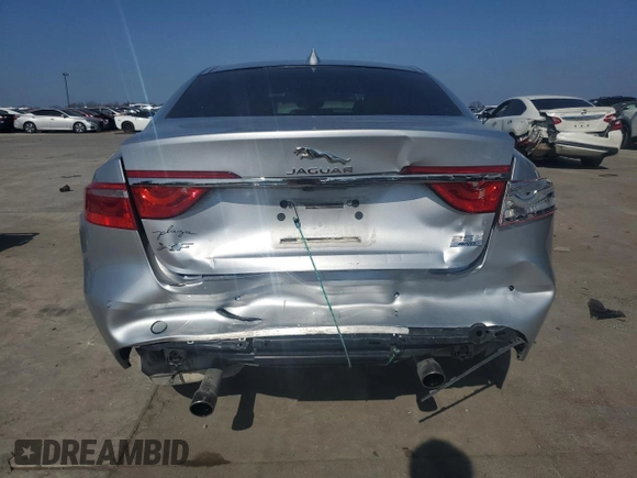 2019 Jaguar XF 25t Premium with VIN SAJBJ4FX2KCY77996, listed as a Copart auction lot 44278765 with 107,889 mi miles and Salvage Title. Bid and sale history available at carsss.com. Image 6.
