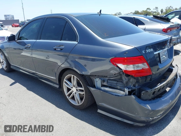 2011 Mercedes-Benz C 300 Sport with VIN WDDGF5EB5BA466188, listed as a IAAI auction lot 42514307 with 162,296 mi miles and . Bid and sale history available at DreamBid. Image 3.