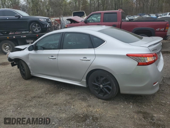 2013 Nissan Sentra SR with VIN 3N1AB7AP2DL711164, listed as a Copart auction lot 52786785 with 138,435 mi miles and Salvage Title. Bid and sale history available at DreamBid. Image 2.