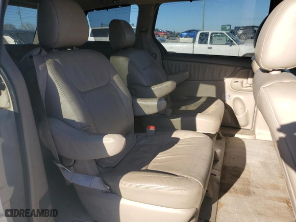 2010 Toyota Sienna XLE with VIN 5TDYK4CC3AS330191, listed as a Copart auction lot 46493455 with 251,463 mi miles and Salvage Title. Bid and sale history available at carsss.com. Image 11.