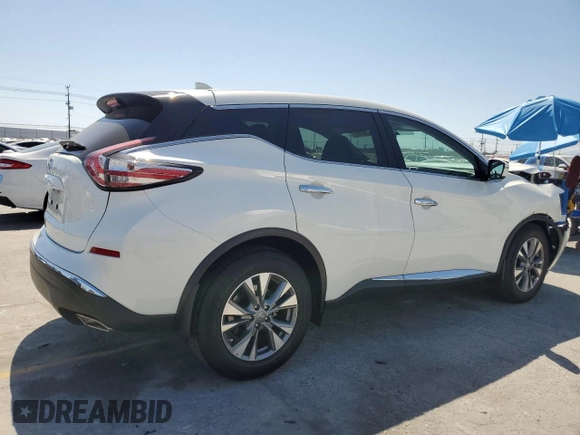 2018 Nissan Murano SV z VIN 5N1AZ2MG8JN194435, wystawiony jako Copart lot #56951315 z przebiegiem 21 944 mil mil oraz Szkoda całkowita • Salvage title. Historia ofert i sprzedaży dostępna na DreamBid. Obrazek 3.