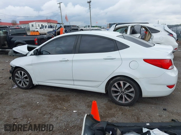 2017 Hyundai Accent SE with VIN KMHCT4AE6HU351954, listed as a IAAI auction lot 41999838 with 111,850 mi miles and . Bid and sale history available at carsss.com. Image 15.