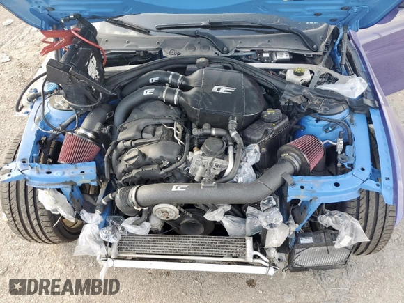2017 BMW M4 with VIN WBS3R9C54HK709246, listed as a Copart auction lot 60701345 with 77,729 mi miles and Salvage title. Bid and sale history available at DreamBid. Image 11.