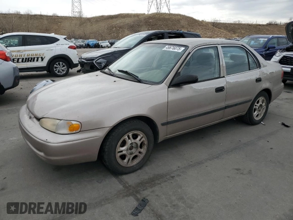 1998 Chevrolet Prizm with VIN 1Y1SK5488WZ412490, listed as a Copart auction lot 49676075 with 151,124 mi miles and Salvage title. Bid and sale history available at DreamBid. Image 1.