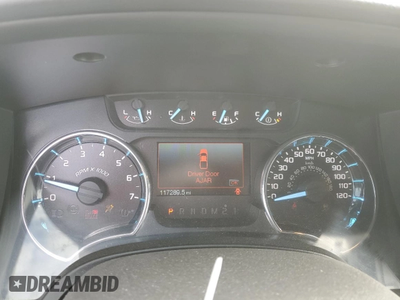 2011 Ford F-150 XL with VIN 1FTFW1EF5BKD29344, listed as a Copart auction lot 50380205 with 117,289 mi miles and Salvage Title. Bid and sale history available at DreamBid. Image 9.