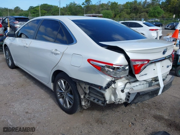2015 Toyota Camry Hybrid LE with VIN 4T1BD1FK7FU142175, listed as a IAAI auction lot 41958486 with 120,013 mi miles. Bid and sale history available at carsss.com. Image 3.