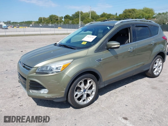 2013 Ford Escape Titanium with VIN 1FMCU0J94DUB06332, listed as a IAAI auction lot 41824742 with 92,633 mi miles. Bid and sale history available at carsss.com. Image 17.