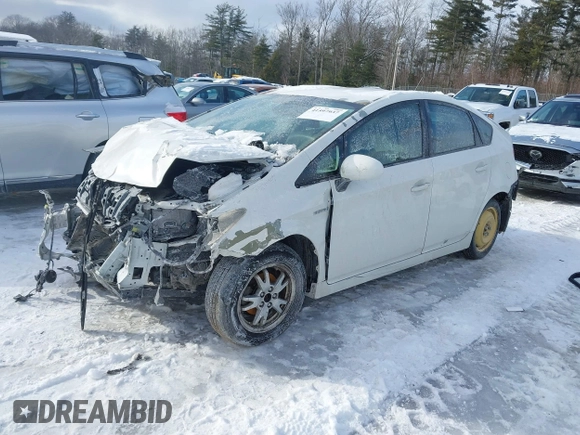 2010 Toyota Prius II with VIN JTDKN3DU4A0114593, listed as a IAAI auction lot 41597937 with 157,185 mi miles. Bid and sale history available at carsss.com. Image 2.