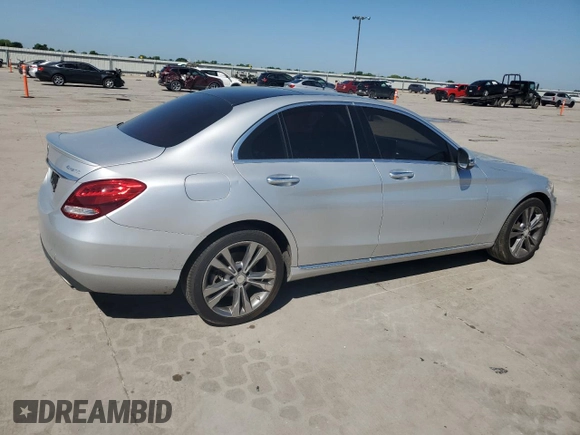 2016 Mercedes-Benz C 300 Luxury with VIN 55SWF4KB1GU178119, listed as a Copart auction lot 54187445 with 152,096 mi miles and Clean title. Bid and sale history available at DreamBid. Image 3.