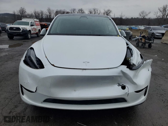 2023 Tesla Model Y Long Range with VIN 7SAYGDEEXPA122953, listed as a Copart auction lot 52627095 with Not Provided miles and Salvage Title. Bid and sale history available at DreamBid. Image 5.