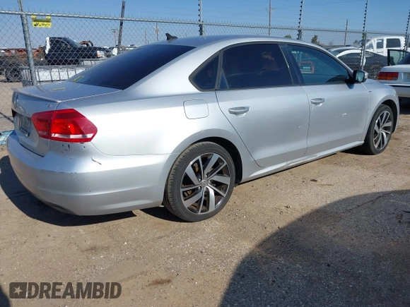 2014 Volkswagen Passat Wolfsburg Edition with VIN 1VWAS7A39EC068493, listed as a IAAI auction lot 42225256 with 183,853 mi miles and . Bid and sale history available at DreamBid. Image 6.