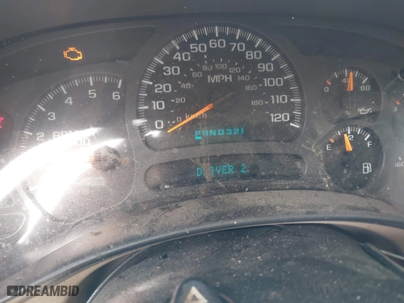 2003 Chevrolet Tahoe LS with VIN 1GNEC13Z43R184184, listed as a IAAI auction lot 41814758 with 1 mi miles. Bid and sale history available at carsss.com. Image 7.