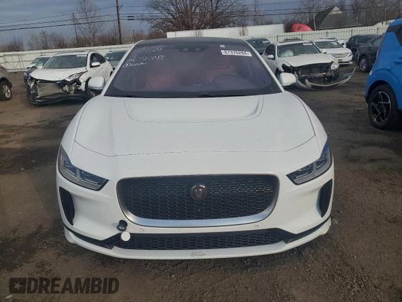 2020 Jaguar I-Pace HSE with VIN SADHD2S13L1F85932, listed as a Copart auction lot 87376284 with Not provided miles and Salvage title. Bid and sale history available at DreamBid. Image 5.
