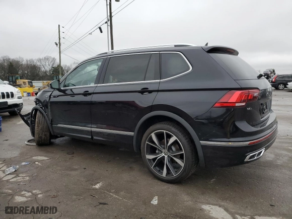 2024 Volkswagen Tiguan SEL R-Line with VIN 3VV4B7AX5RM141514, listed as a Copart auction lot 85454494 with 1,185 mi miles and Salvage Title. Bid and sale history available at carsss.com. Image 2.