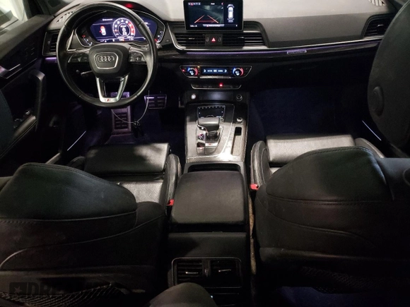 2018 Audi SQ5 Prestige with VIN WA1C4AFYXJ2048481, listed as a Copart auction lot 82806644 with 122,171 mi miles and Salvage Title. Bid and sale history available at DreamBid. Image 8.