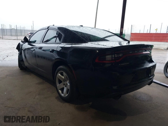 2021 Dodge Charger Police with VIN 2C3CDXAT5MH663136, listed as a IAAI auction lot 40348927 with 66,501 mi miles and . Bid and sale history available at DreamBid. Image 3.