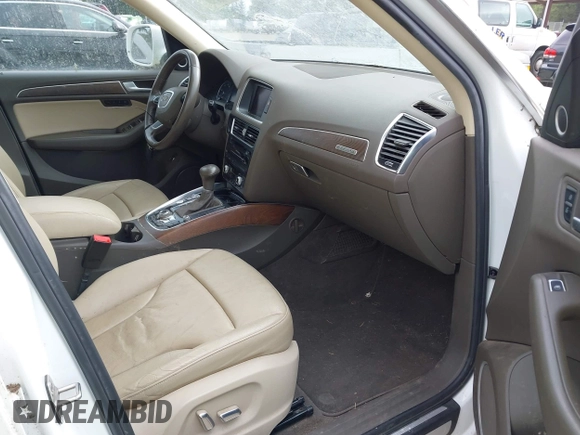 2013 Audi Q5 Premium Plus with VIN WA1LFAFP7DA087380, listed as a IAAI auction lot 42639650 with 132,744 mi miles and . Bid and sale history available at DreamBid. Image 5.