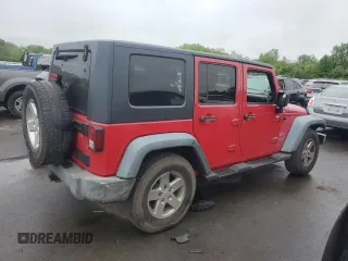 2008 Jeep Wrangler Unlimited X с VIN 1J8GA39178L548461, выставлен на аукционе Copart как лот 56538145 с пробегом 174 197 миль миль и Чистый • Clean title. История ставок и продаж доступна на DreamBid. Изображение 3.