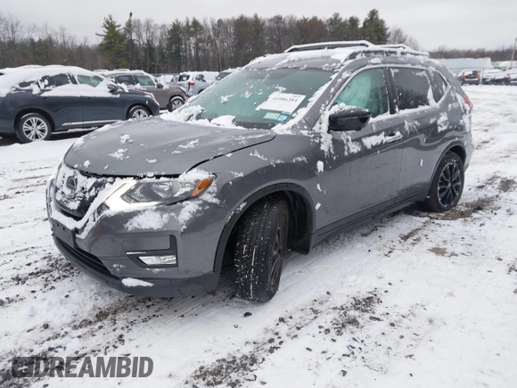 2018 Nissan Rogue SV with VIN 5N1AT2MV1JC800508, listed as a IAAI auction lot 41086384 with 88,466 mi miles and . Bid and sale history available at carsss.com. Image 2.