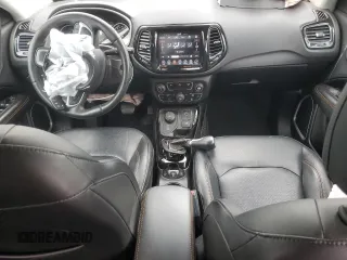 2018 Jeep Compass Limited with VIN 3C4NJDCBXJT360534, listed as a Copart auction lot 52003225 with 52,114 mi miles and Clean Title. Bid and sale history available at carsss.com. Image 8.